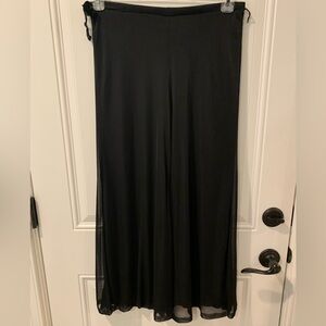 Onyx Nite Black Palazzo Pants - SZ Small